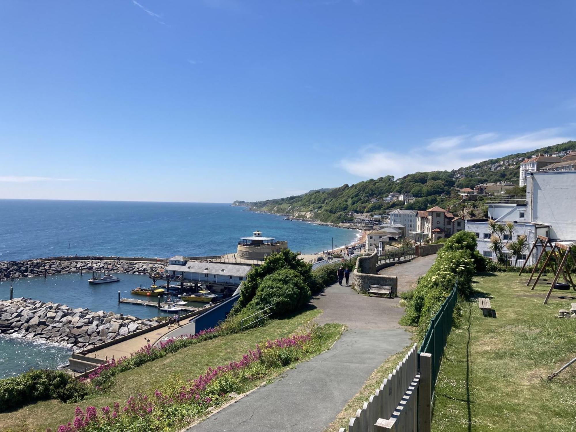 Apartmán Flat 2, 1 Alexandra Gardens Ventnor Exteriér fotografie