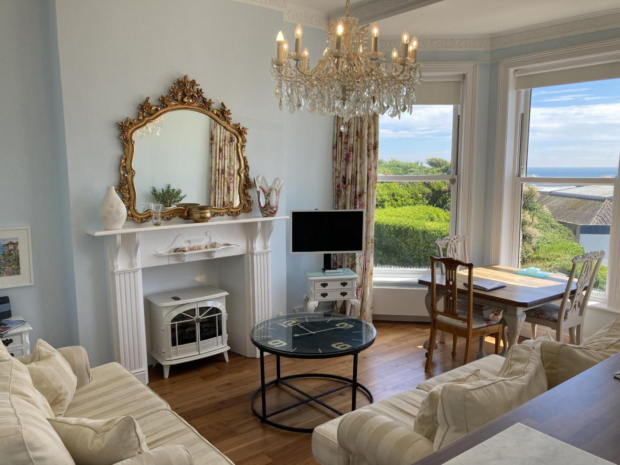 Apartmán Flat 2, 1 Alexandra Gardens Ventnor Exteriér fotografie
