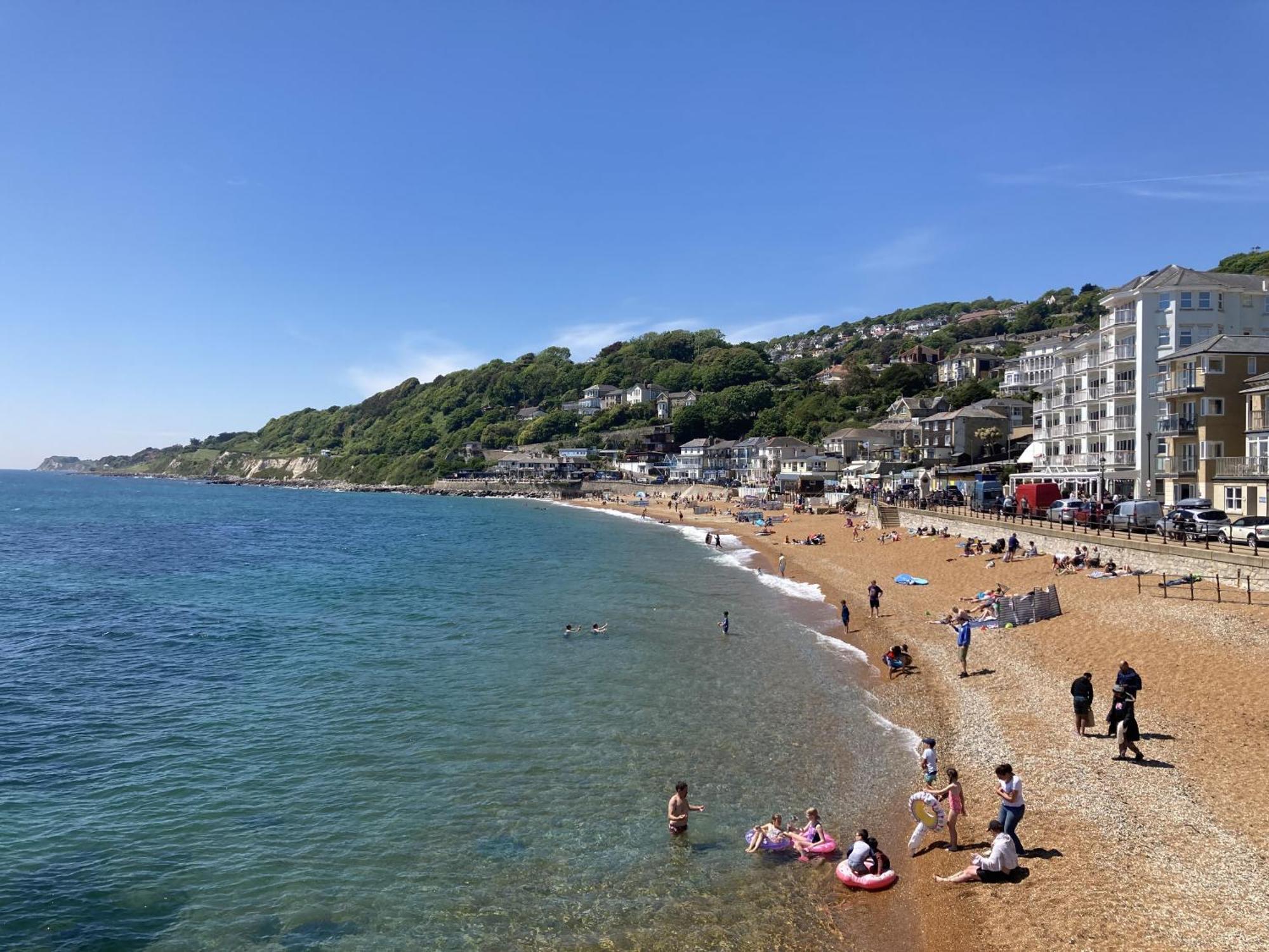 Apartmán Flat 2, 1 Alexandra Gardens Ventnor Exteriér fotografie