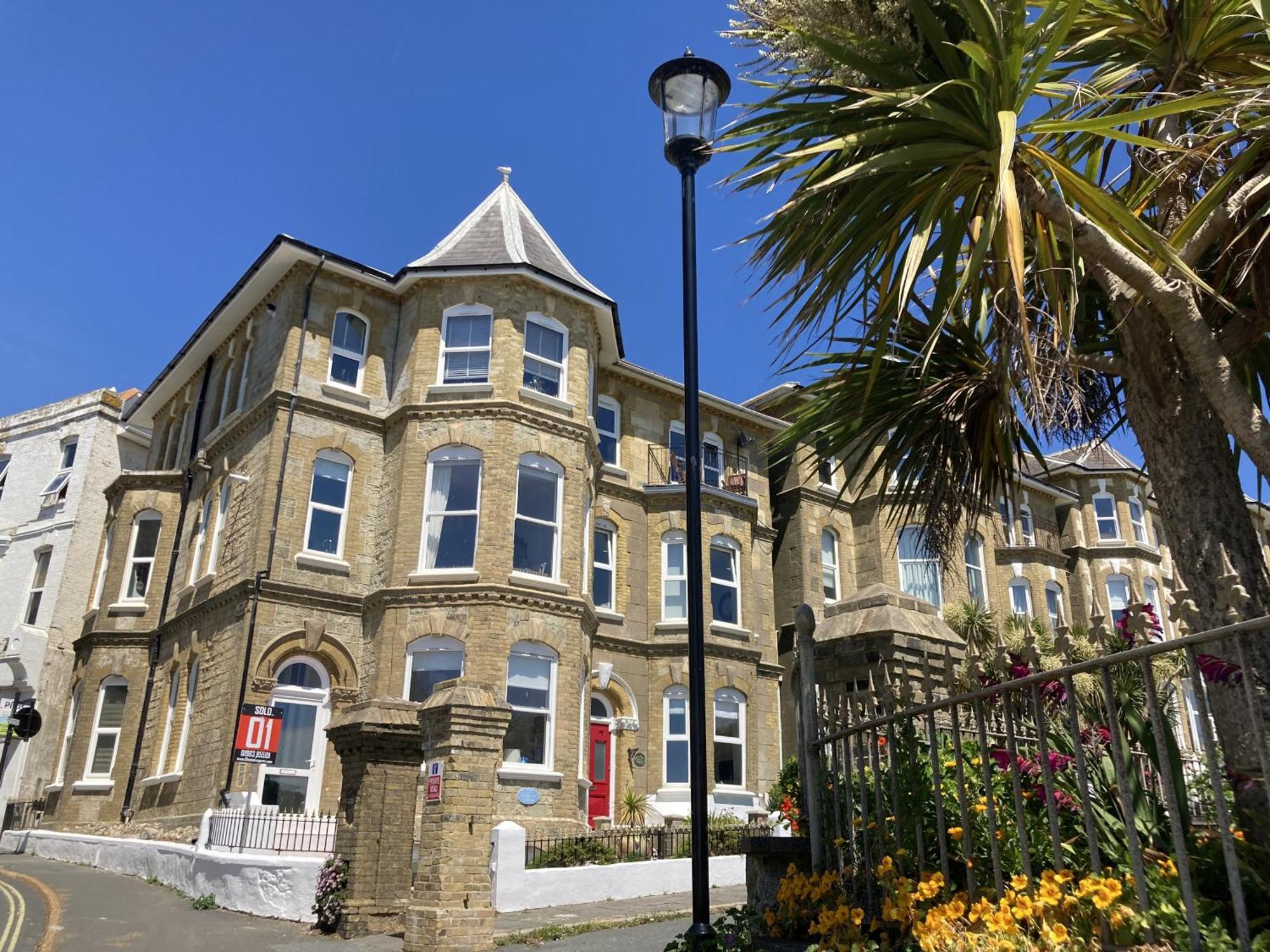 Apartmán Flat 2, 1 Alexandra Gardens Ventnor Exteriér fotografie